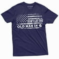 thumbnail image 1 of Men's Country Music Don't Let the old man in T-shirt musician guitarist guitar player country tee (Medium Navy Blue), 1 of 7