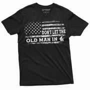 Men's Country Music Don't Let the old man in T-shirt musician guitarist guitar player country tee