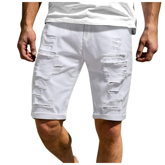 Men's Couple Matching Surf Shorts, Thin Lightweight Beach Pants with Quick-Dry Fabric & Elastic Drawstring Waist ,White XL