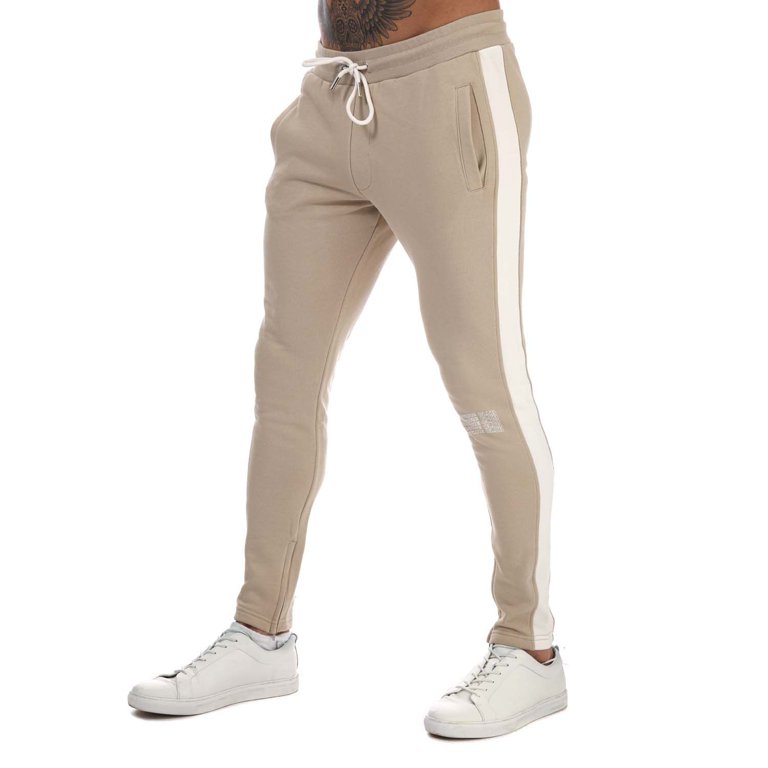 Men's Couture Club Wave Logo Contrast Panel Sweat Jogging Pants