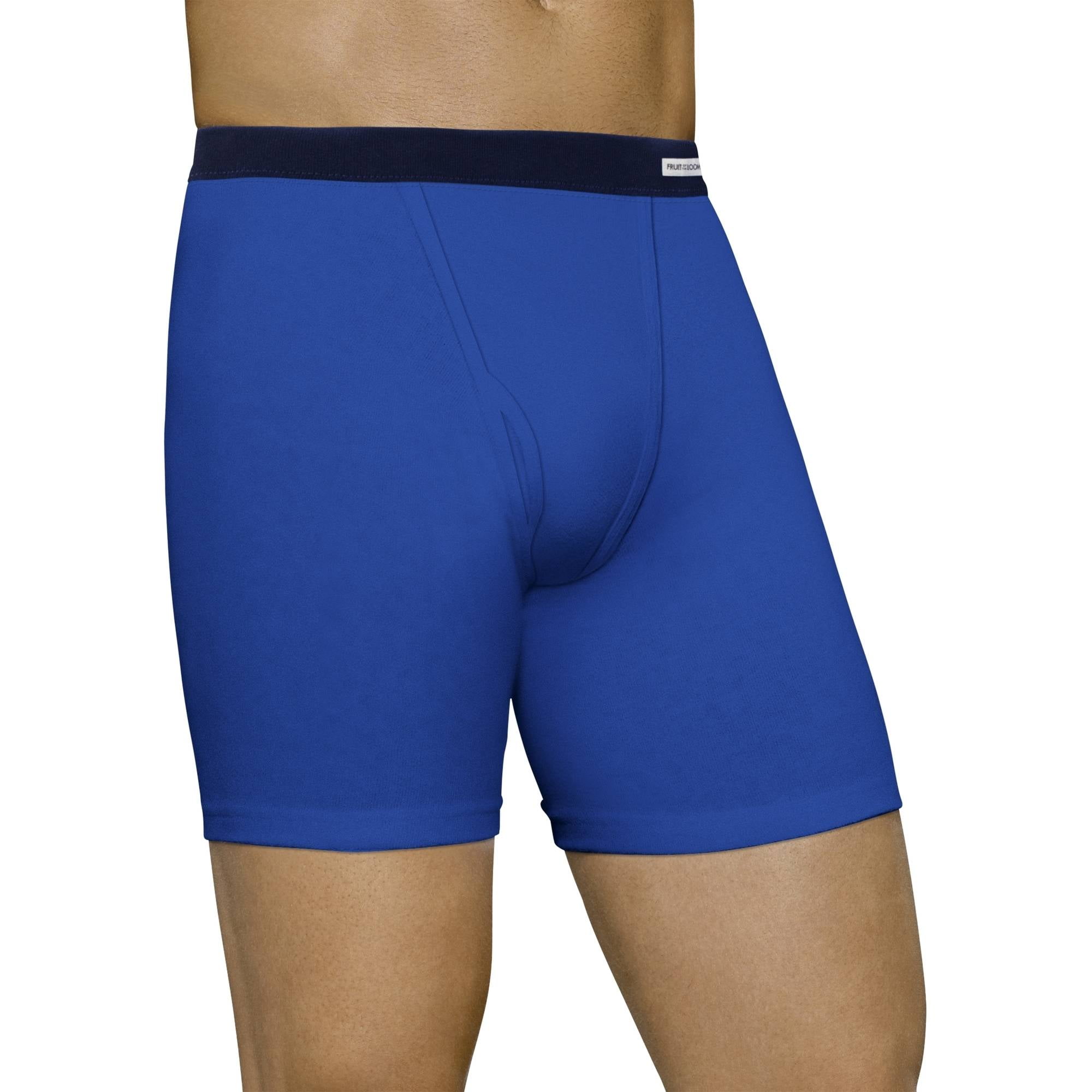 Men's Covered Waistband Boxer Briefs, 5+3 Bonus Pack