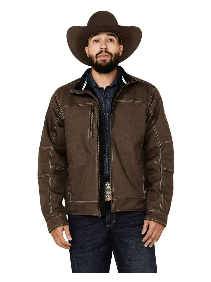 Men's Cowboy Hardware Woodsman Tech Jacket Chocolate