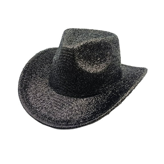 Men's Cowboy Hat Women Classic Hat Black Cowboy Hat Caps for Men M
