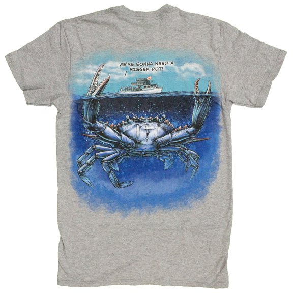 Men's Crab Lovers We're Gonna Need A Bigger Pot Funny T-Shirt