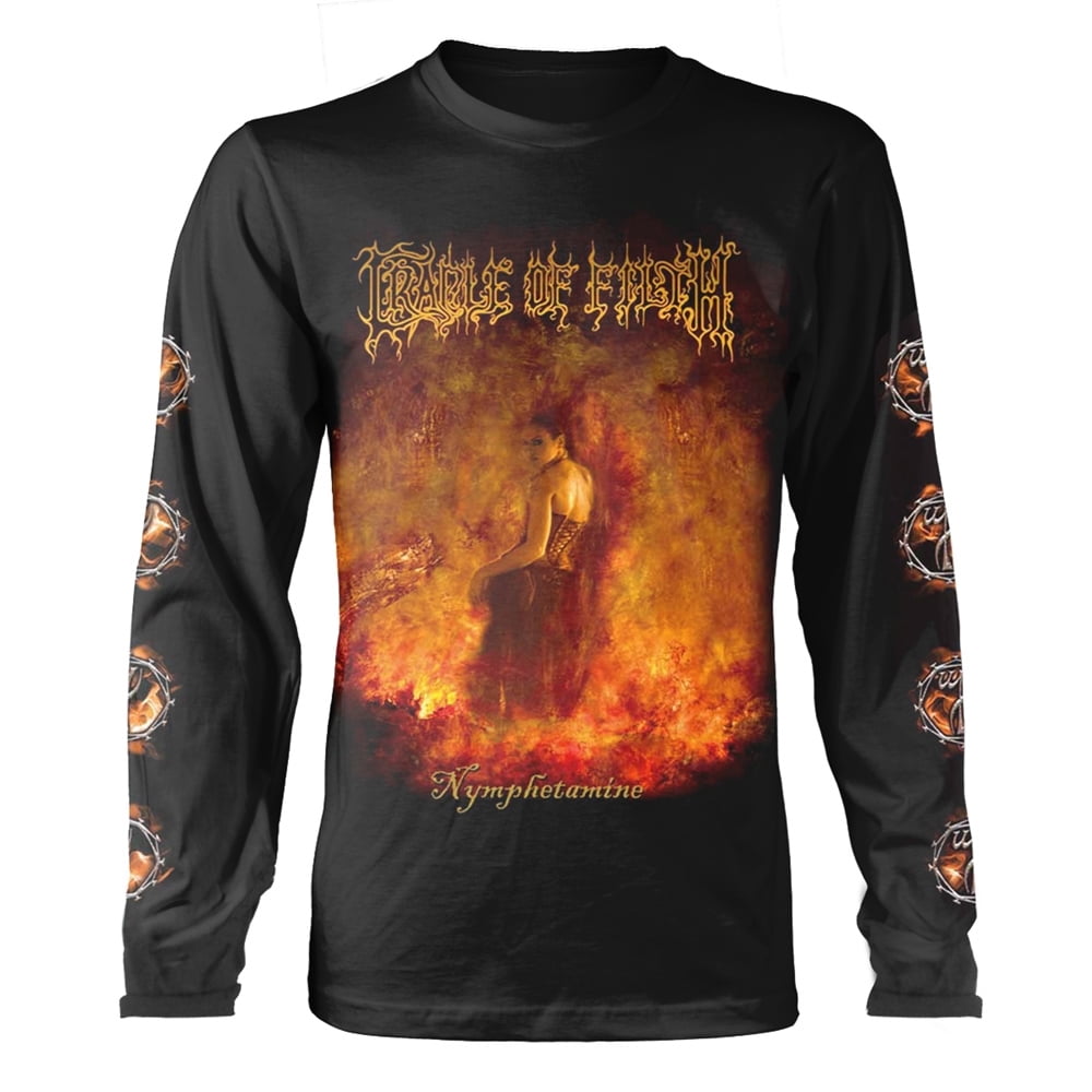 Cradle Of Filth T Shirt Nymphetamine Album new Official Mens Black 