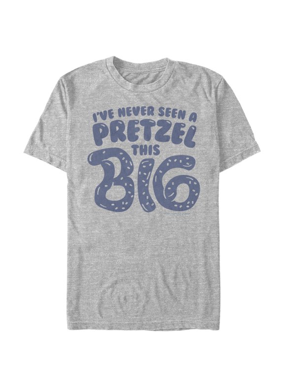 Men's Crazy Ex-Girlfriend Big Pretzel Graphic Tee Athletic Heather 2X Large