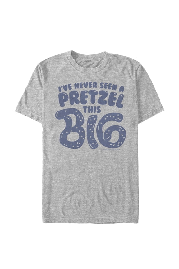 Men's Crazy Ex-Girlfriend Big Pretzel Graphic Tee Athletic Heather Small