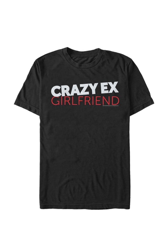 Men's Crazy Ex-Girlfriend Classic Logo Graphic Tee Black 5X Large