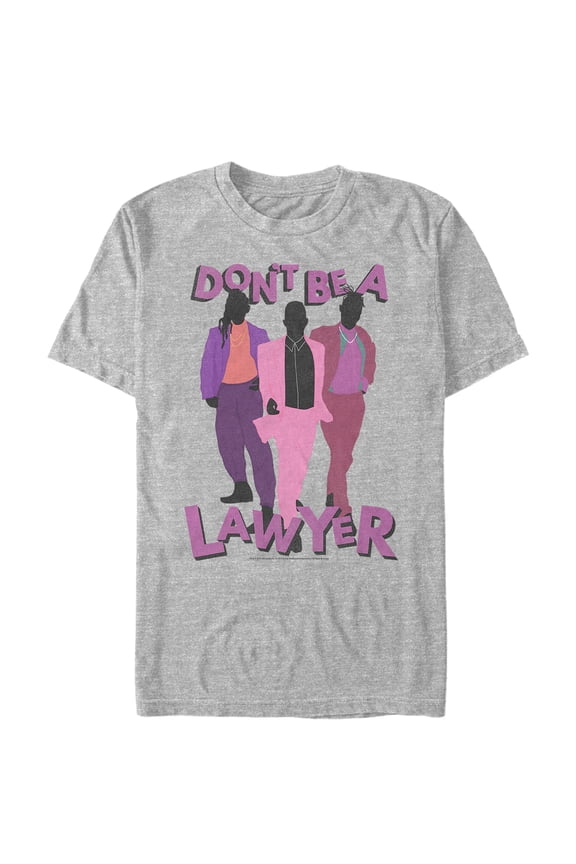 Men's Crazy Ex-Girlfriend Don't Be a Lawyer  Graphic Tee Athletic Heather 2X Large