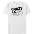 thumbnail image 1 of Men's Crazy Ex-Girlfriend Text Logo  Graphic Tee White Large, 1 of 4