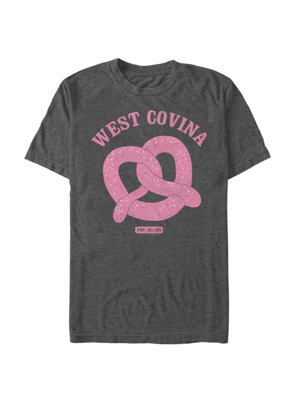 Men's Crazy Ex-Girlfriend West Covina Pretzel Graphic Tee Charcoal Heather Medium