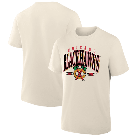 Men's  Cream Chicago Blackhawks Alternate Legacy T-Shirt
