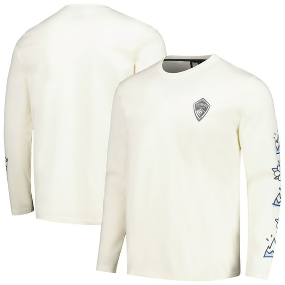 Men's Cream Colorado Rapids Local Heavy Long Sleeve T-Shirt