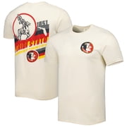 Mens Cream Florida State Seminoles Vault Vintage Comfort Color T-Shirt
