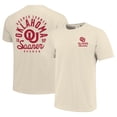 thumbnail image 1 of Men's Cream Oklahoma Sooners Comfort Colors Mascot Overlay T-Shirt, 1 of 3