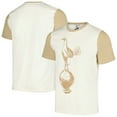 thumbnail image 1 of Men's Cream Tottenham Hotspur Colorblock Raglan T-Shirt, 1 of 3