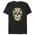 thumbnail image 1 of Men's Creed III Felix Chavez Sugar Skull Logo  Graphic Tee Black Small, 1 of 5