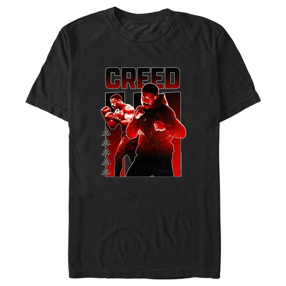 Men's Creed III Red Poses Graphic Tee Black Small