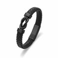 thumbnail image 1 of Men's Cremation Bracelet Celtic Knot Infinity Urn Bracelet for Ashes Men Cuff Urn Bracelet Genuine Leather Ashes Bracelet, 1 of 7