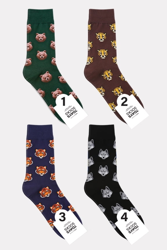 Men's Crew Hunting Season Socks - 4 Pair Set