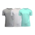 thumbnail image 1 of Men's Crew Neck Cotton Undershirt (3 Pack), 1 of 1