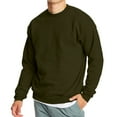 thumbnail image 1 of Men's Crew Neck Fleece-Lined Pullover Sweater (S-2XL), 1 of 4