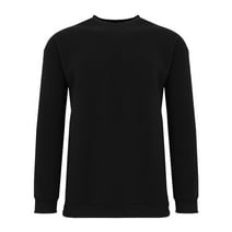 Men's Crew Neck Fleece-Lined Pullover Sweater (S-2XL)