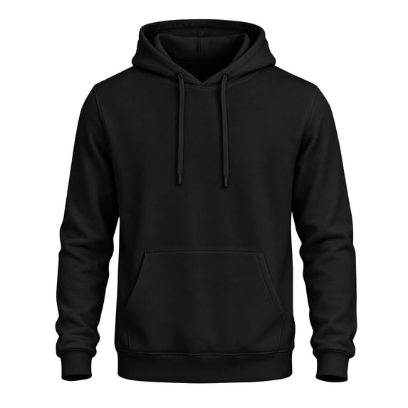 Men's Crew Neck Long Sleeve Solid Sweatshirt Lightweight Casual Pullover Comfortable Basic Top for Fall Winter Everyday Wear and Weekend Outings Black 2XL