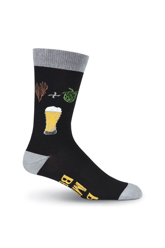 Men's Crew Socks - K Bell - Beer