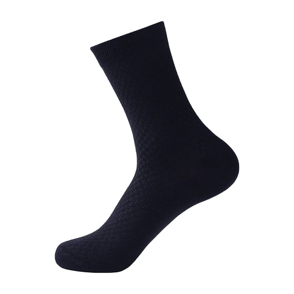 Men's Crew Socks Rayon 1 Pair Box Quality