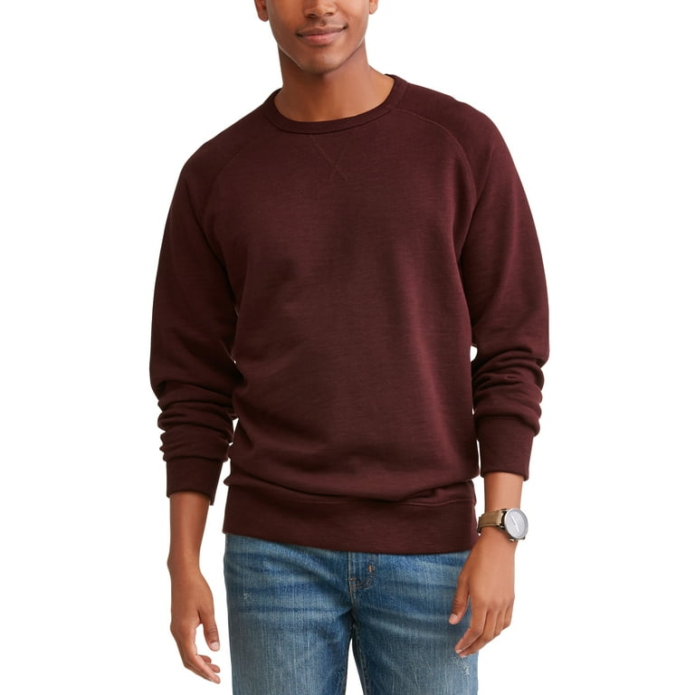 Men's Crew Sweatshirt, up to size 3XL - Walmart.com