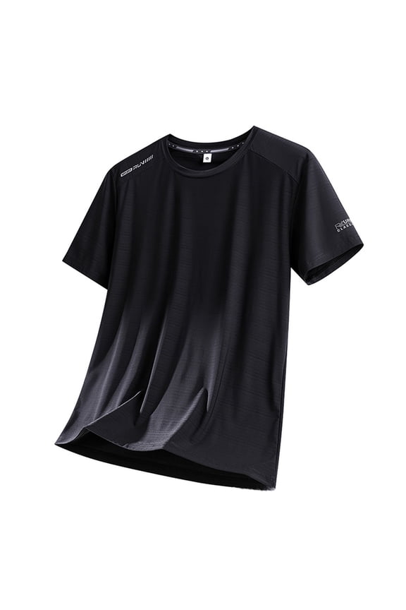 Men's Crew T-Shirt,Light Weight Dry-Fit Moisture Wicking Active Athletic Performance
