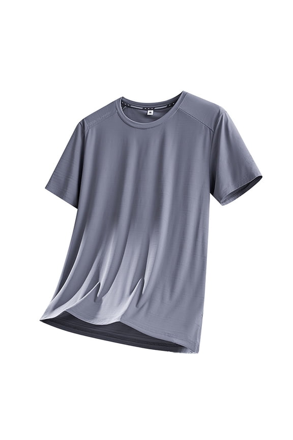 Men's Crew T-Shirt,Light Weight Dry-Fit Moisture Wicking Active Athletic Performance