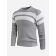thumbnail image 1 of Men's Crewneck Pullover Sweater Casual Soft Knitted Textured Sweater, 1 of 7