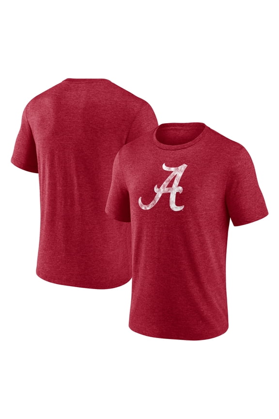 Men's Crimson Alabama Crimson Tide Classic Primary Tri-Blend T-Shirt
