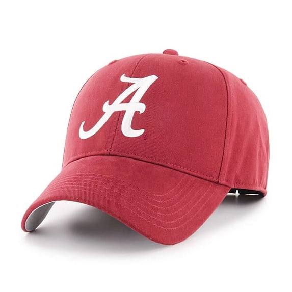 Men's Crimson Alabama Crimson Tide Team Logo Basic Adjustable Hat - OSFA