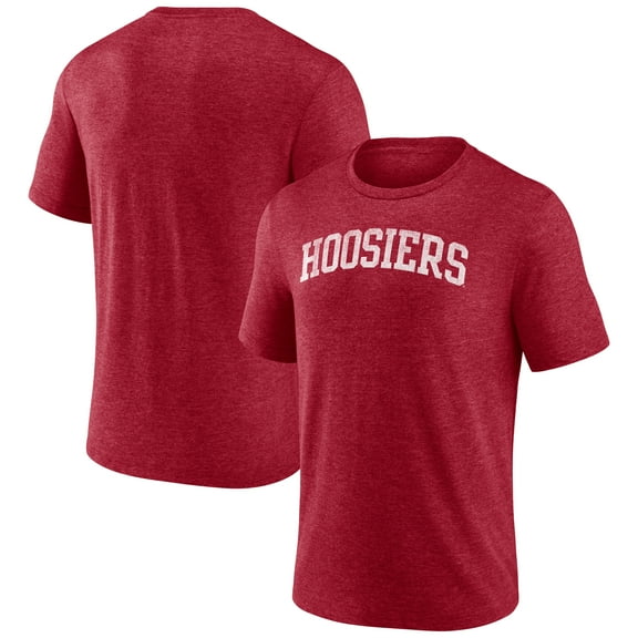 Men's Crimson Indiana Hoosiers Arched Battle Cry Tri-Blend T-Shirt