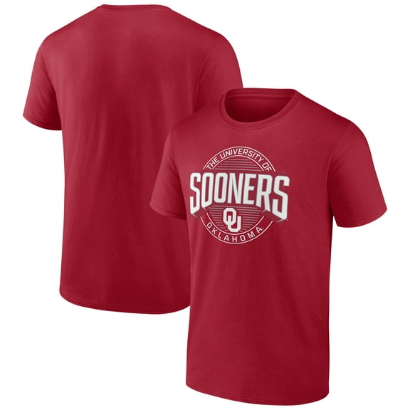 Men's Crimson Oklahoma Sooners Last Leg T-Shirt