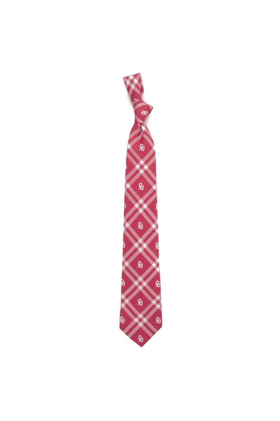 Men's Crimson Oklahoma Sooners Rhodes Tie