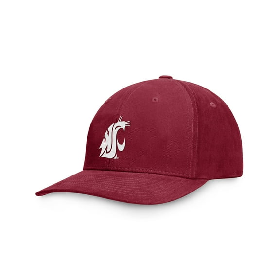 Men's Crimson Washington State Cougars Scope Adjustable Hat
