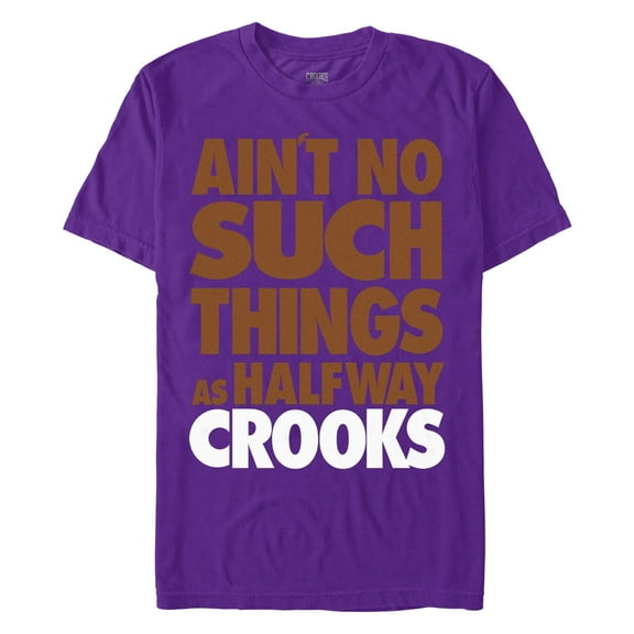 Men's Crooks & Castles Ain't No Such Things Quote  Graphic T-Shirt