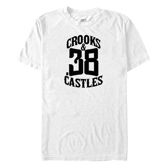 Men's Crooks & Castles Number Logo  Graphic T-Shirt