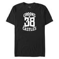 thumbnail image 1 of Men's Crooks & Castles Number White Logo Graphic T-Shirt, 1 of 2