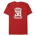 thumbnail image 1 of Men's Crooks & Castles Number White Logo Graphic T-Shirt, 1 of 2