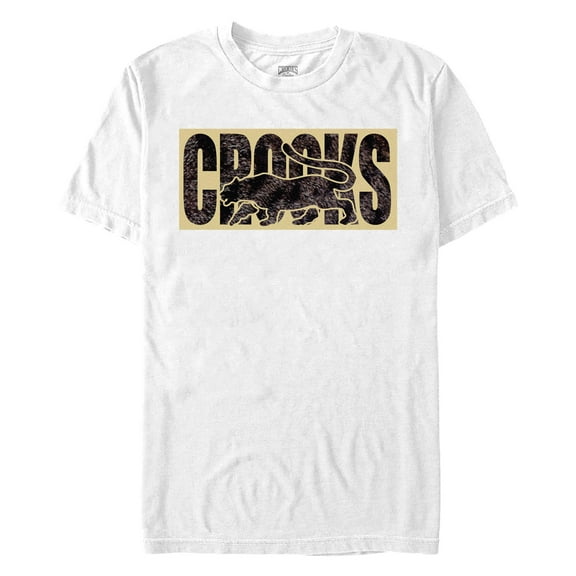 Men's Crooks & Castles Tiger Fur Print Graphic T-Shirt