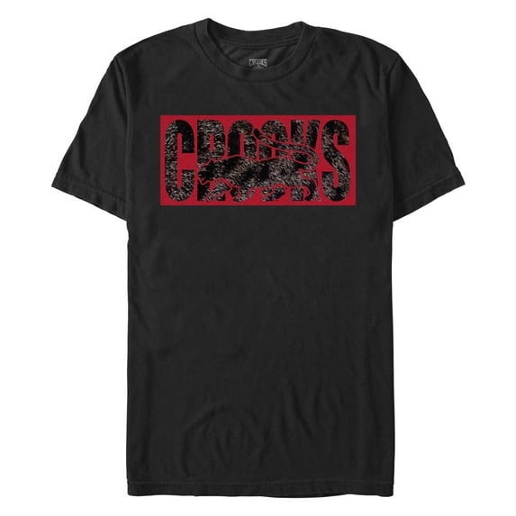 Men's Crooks & Castles Tiger Fur Red Print Graphic T-Shirt
