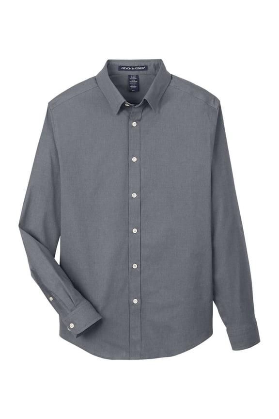 Men's CrownLux Performance Spencer Poplin Dress Shirt