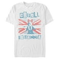 thumbnail image 1 of Men's Cruella Cruell Britannia  Graphic Tee White X Large, 1 of 5