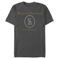 thumbnail image 1 of Men's Cruella House Logo Graphic Tee Charcoal X Large, 1 of 5