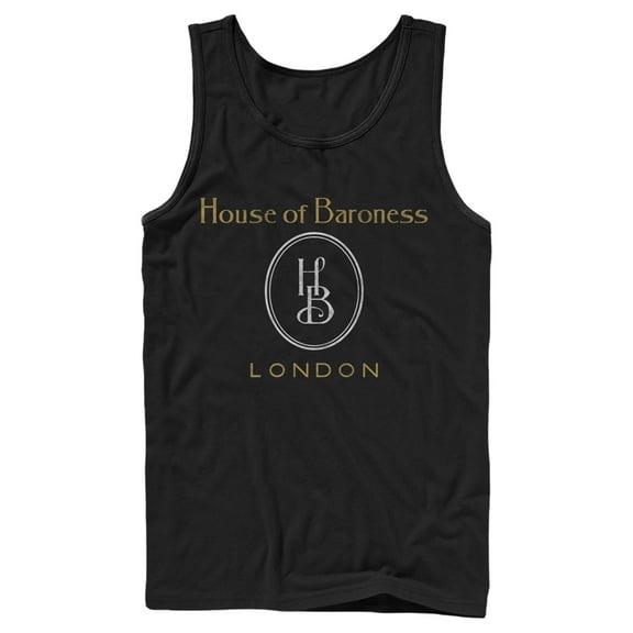 Men's Cruella House Logo  Tank Top Black Medium